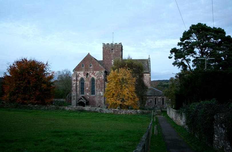 Approach from South at Dusk