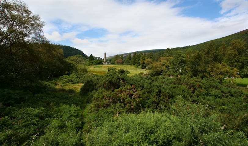 Landscape with Round Tower