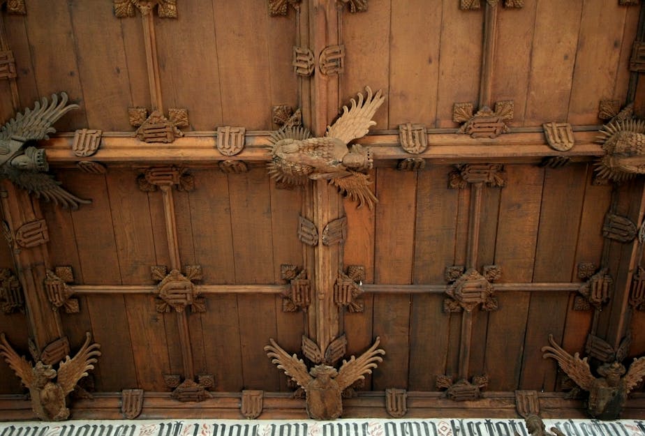 Timber Roof with Angels