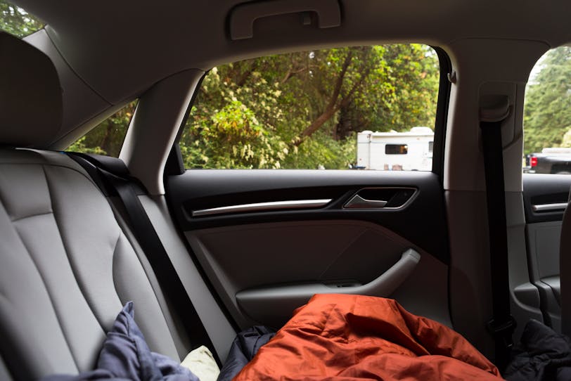 Car Camping, Fort Worden State Park, Washington