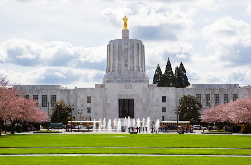 View from North in Spring