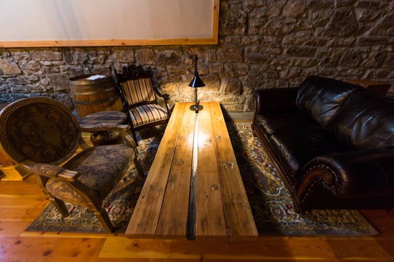 Historic Central Hotel: Seating Area - Burns, Oregon