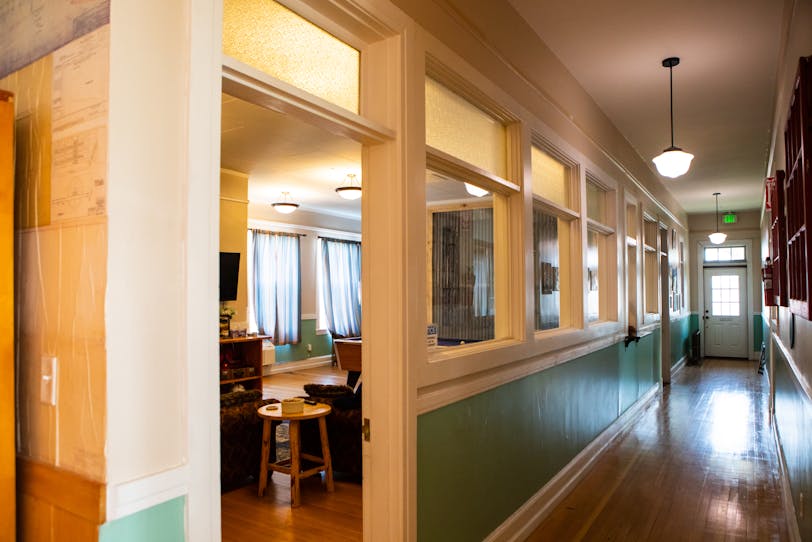 Interior, Hines Pine Mill House, Hines, Oregon