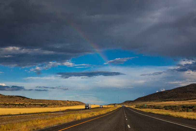 Freeway Rainbow, Utah