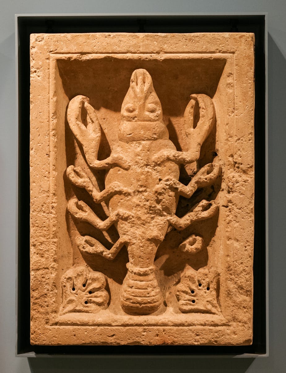 Cancer, *Krebs* Sculpture from Brauweiler, Bonn, Germany