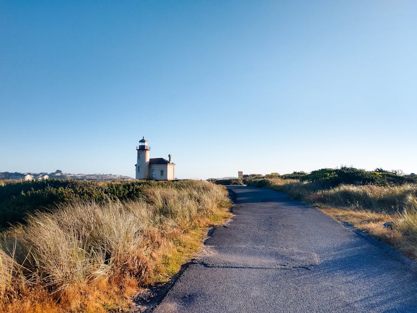 Path to Coquille River Lighthouse - Bandon, Oregon