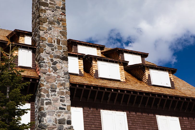 Stone Chimney, Crater Lake Lodge, Oregon