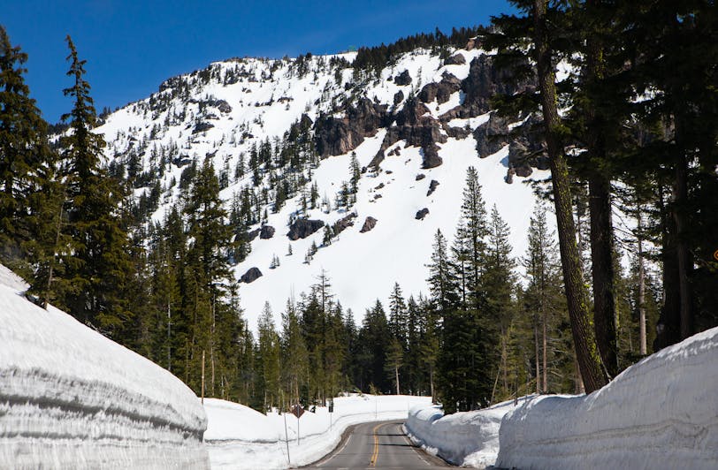 Snow Tunnel Road, Crater Lake National Park