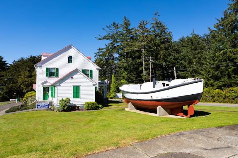 Coast Guard Station Museum - Umpqua River, Oregon