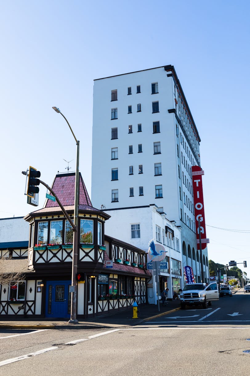 South Exterior, Tioga Building - Coos Bay, Oregon