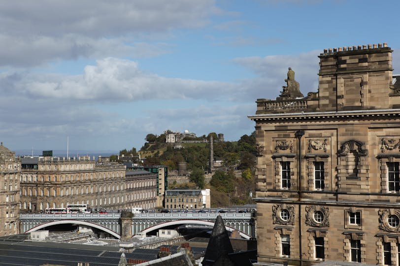 Edinburgh from Hotel Window