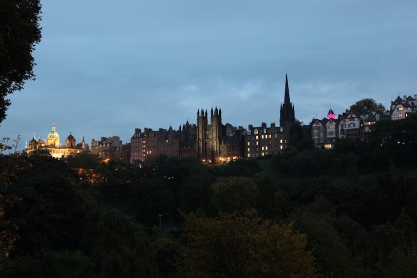 New College and Old Town Edinburgh