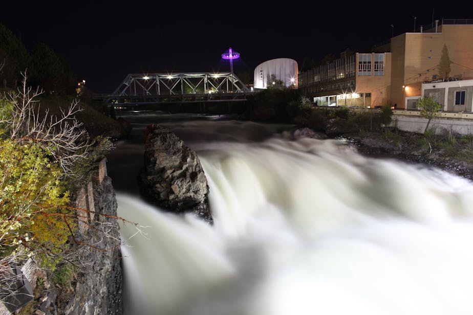 Spokane Falls by Night, 5/9/09