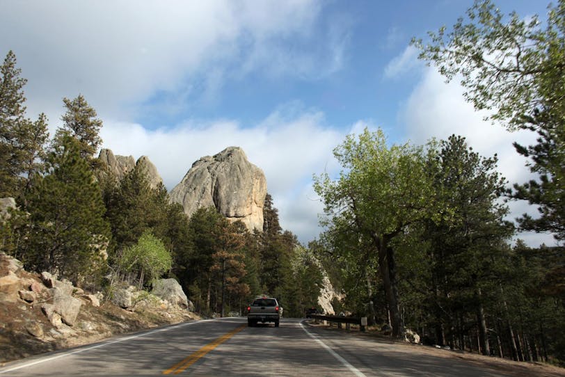 Approaching Mount Rushmore