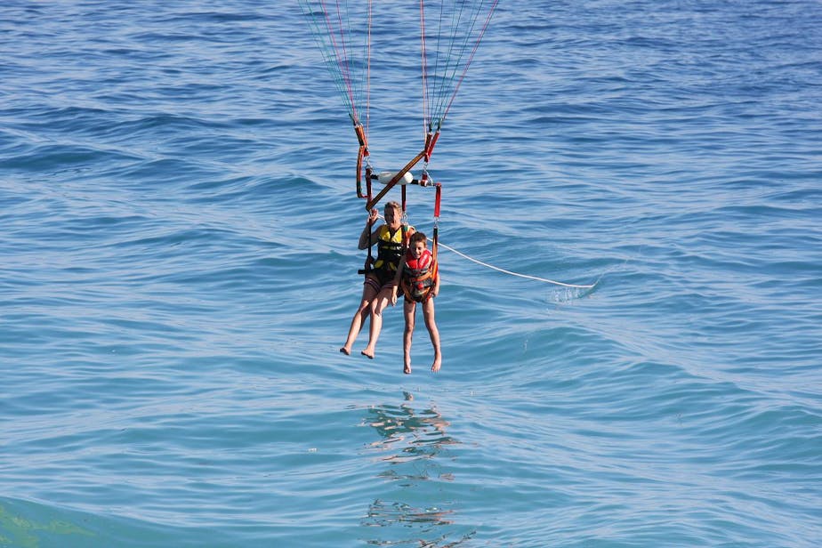parasailing