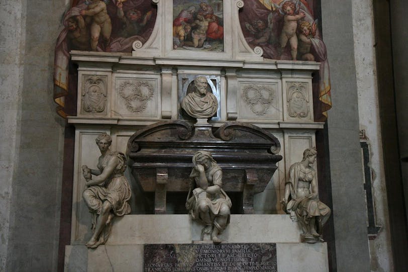 tomb of michelangelo