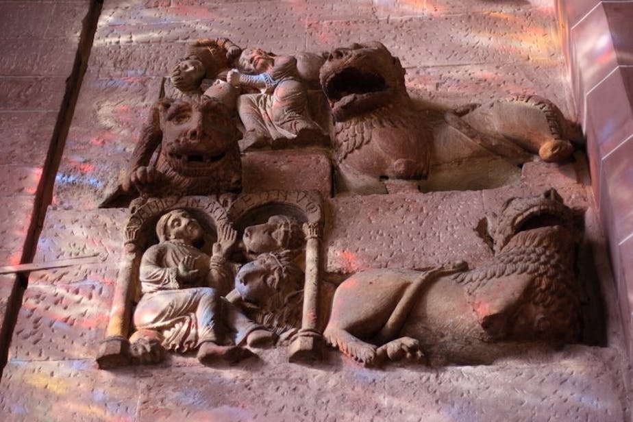 daniel in the lion's den