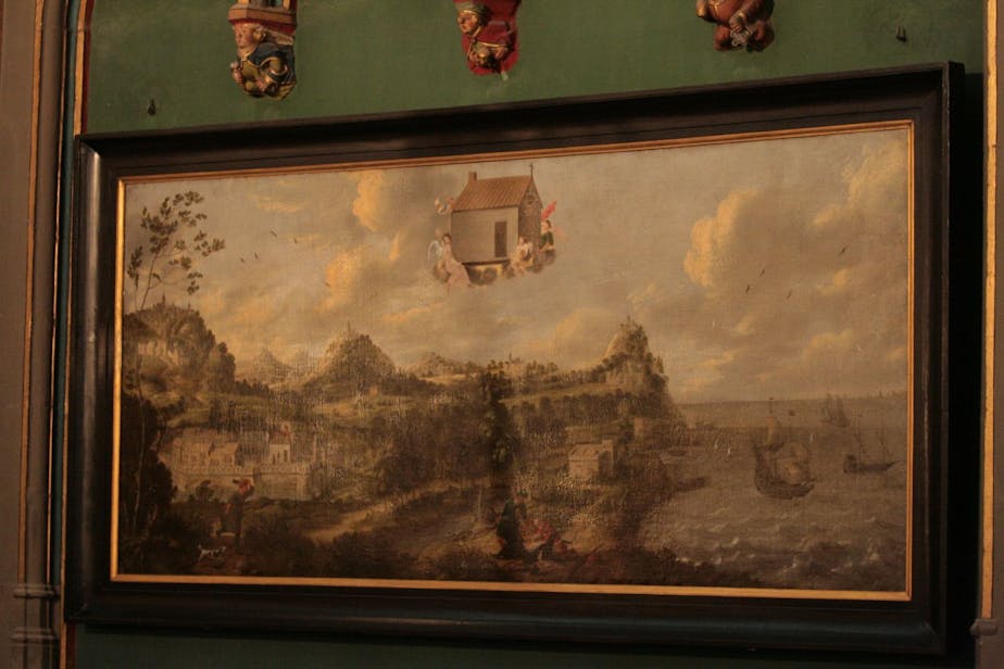 Flying house of loreto