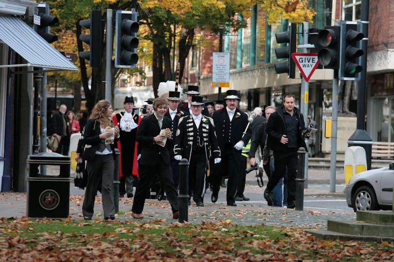 worcester university procession