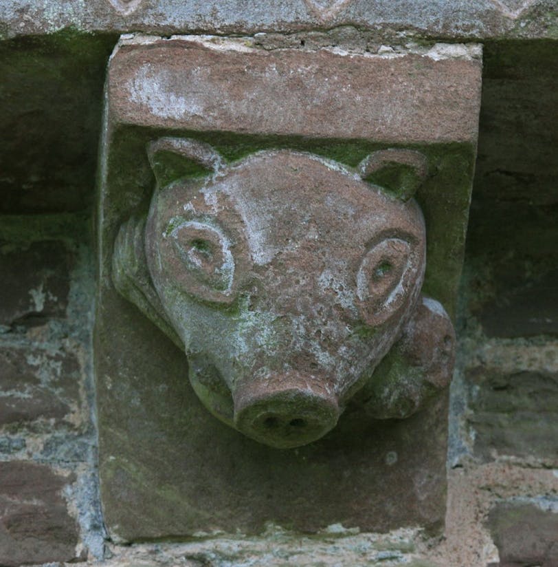 corbel 47: greased pig