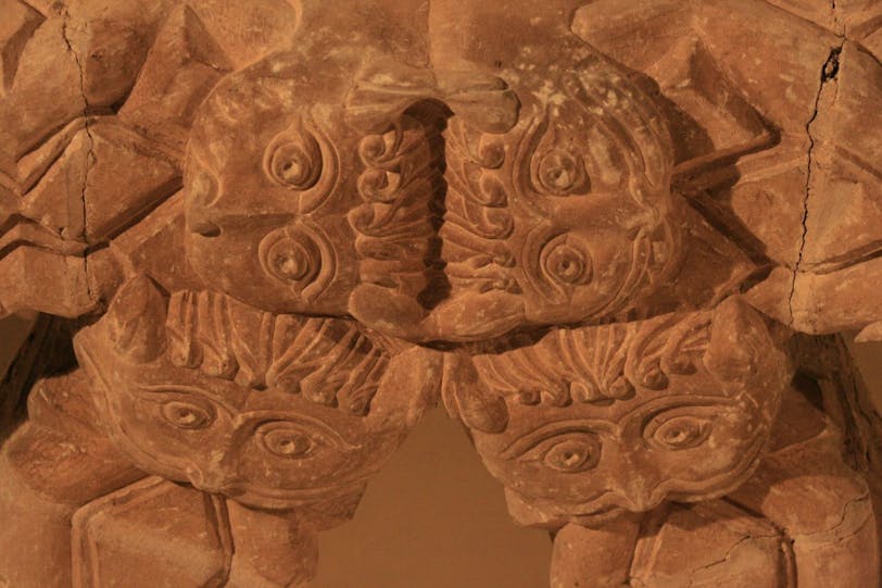 faces of the apse vault