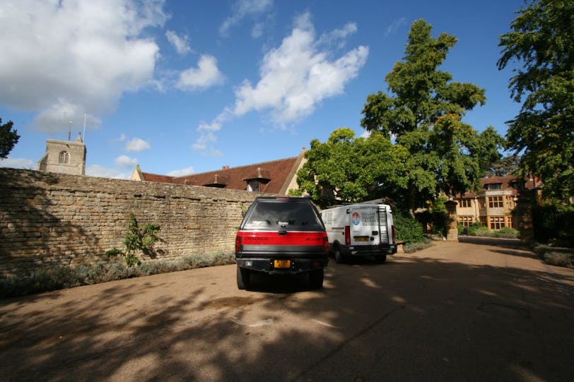 dodge truck at le manoir