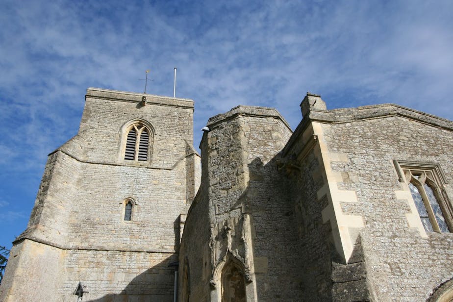 south side of west tower