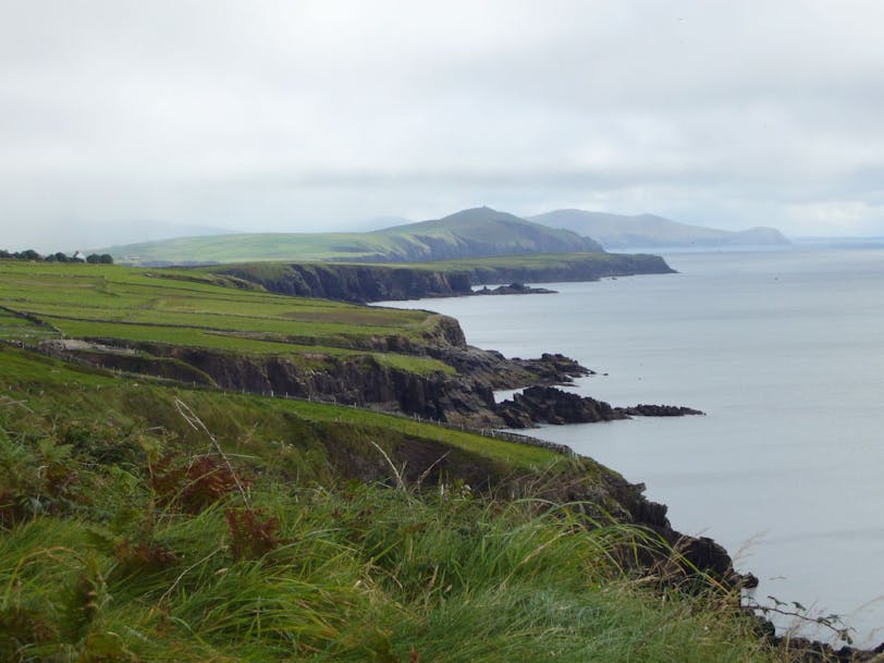 view from dunbeg fort
