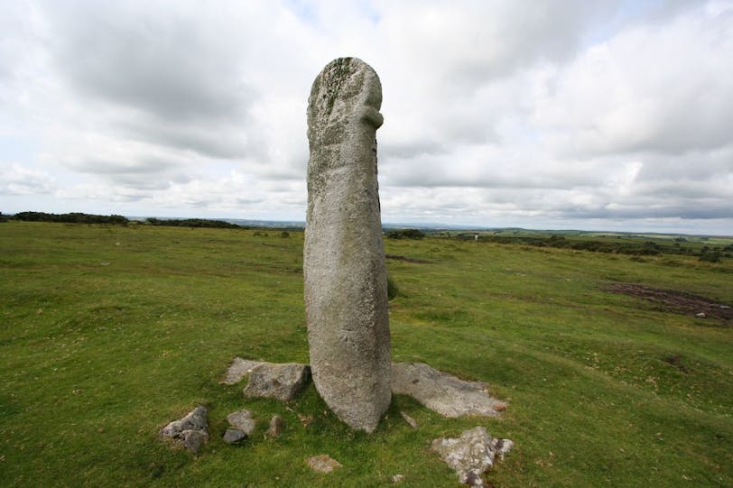 christianized standing stone