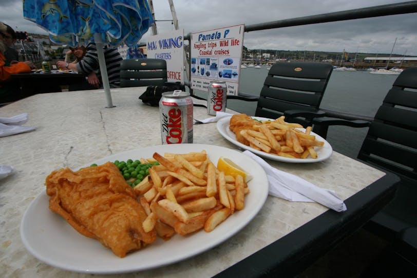fresh fish and chips, penzance