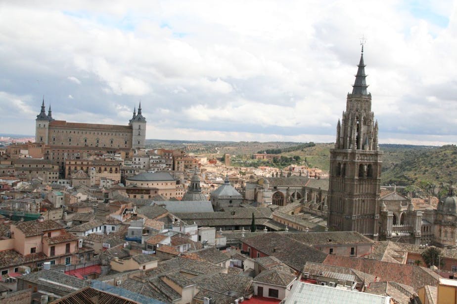 alcazar and cathedral of toledo