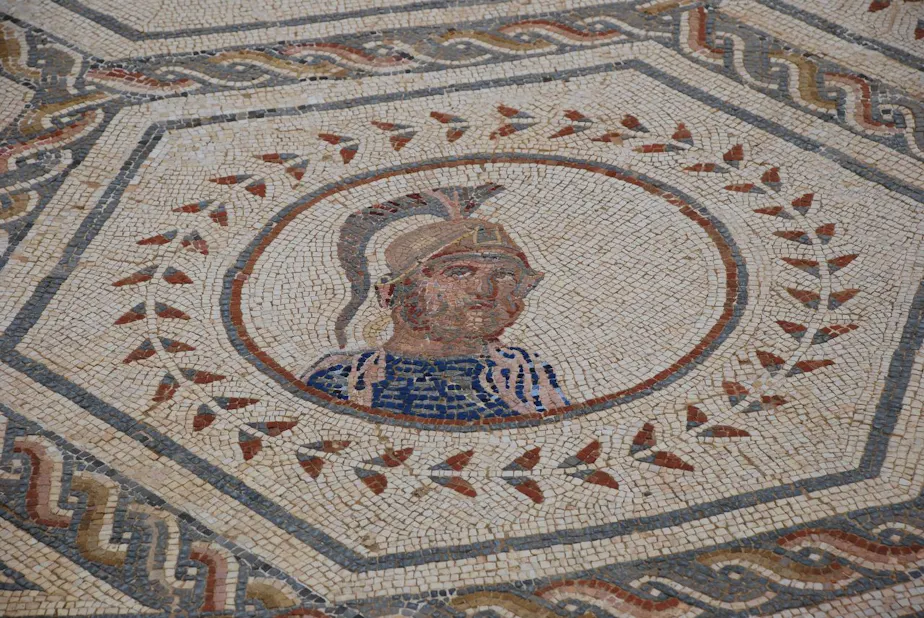 Mars, planets mosaic, italica