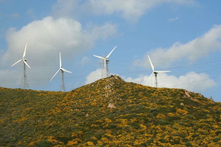 wind farm, southern spain