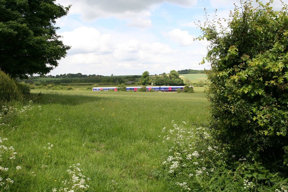train at north leigh