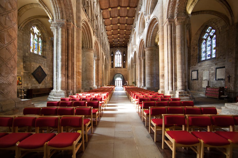 Selby Abbey: Nave Looking West