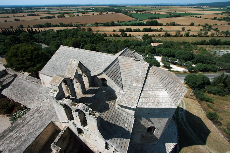 Abbey Church of Notre-Dame from Above
