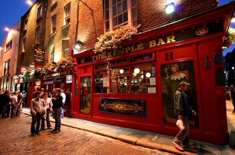 Temple Bar by Night