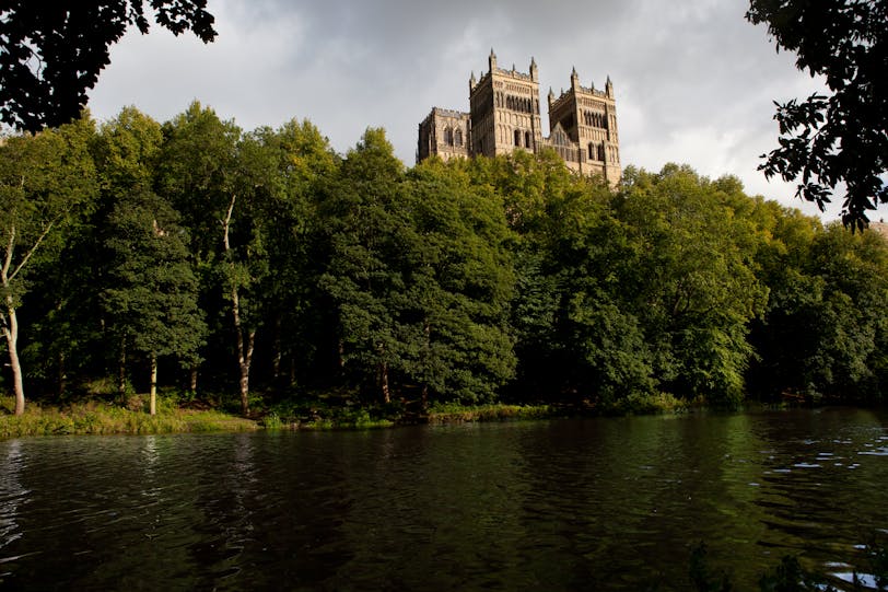 View from Northwest with River