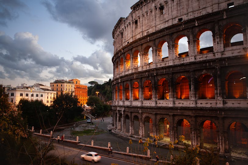 Colosseum at Dusk