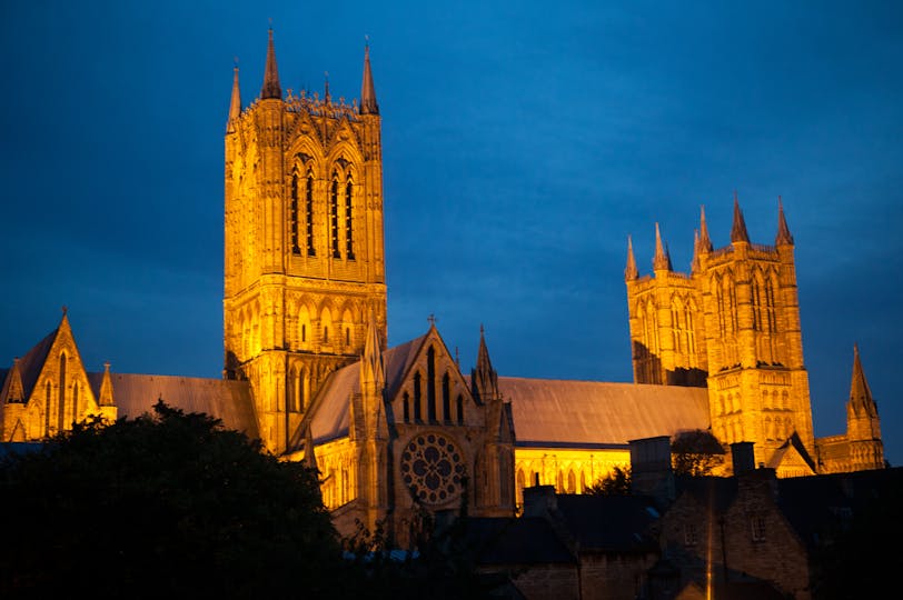 View from North at Dusk