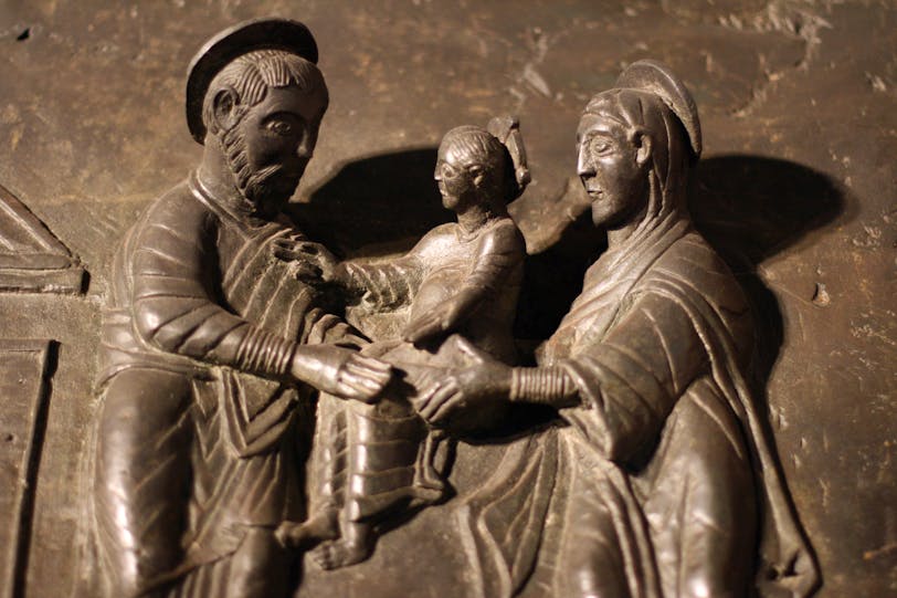 Bernward's Door: Presentation of Christ