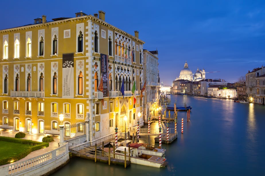 Palazzo Cavalli-Franchetti by Night