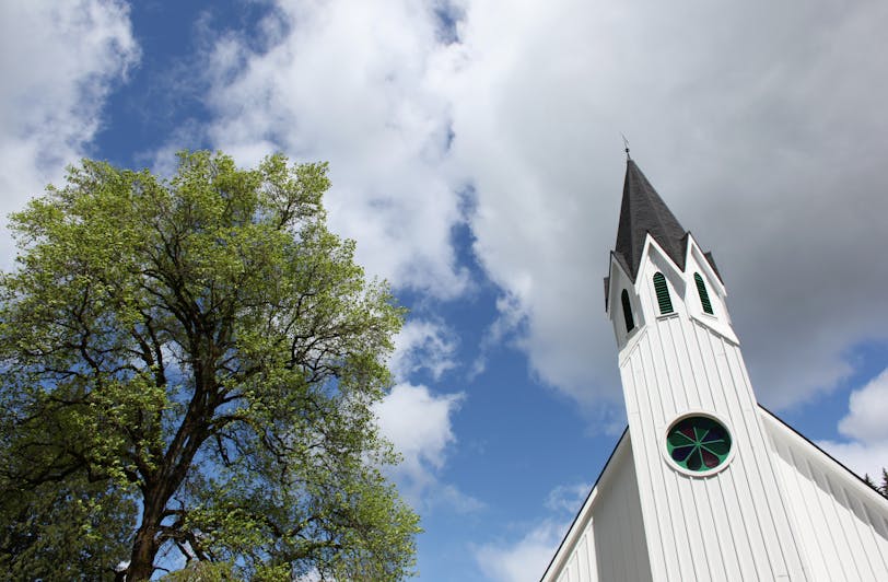Church Steeple and Sky