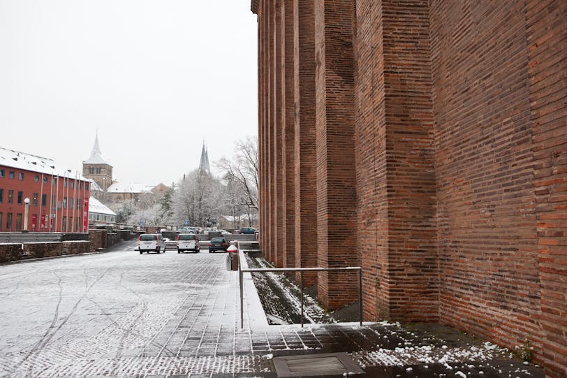 Side Detail with Cathedral