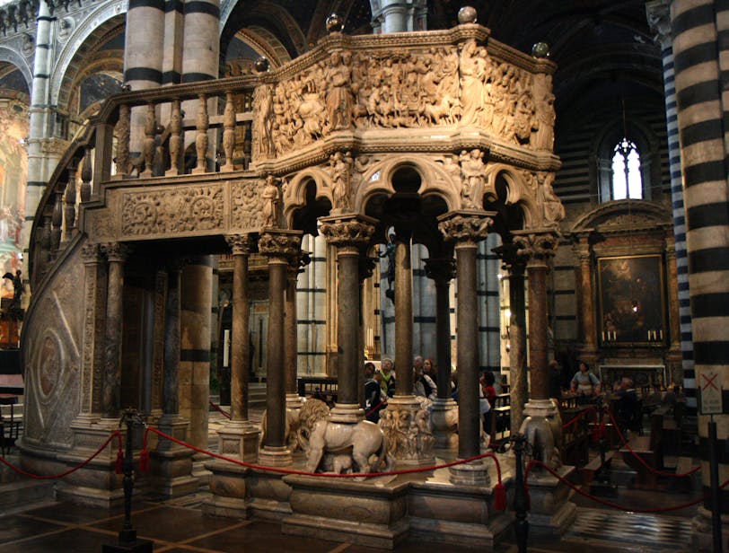 Pisano Pulpit, 1265-68