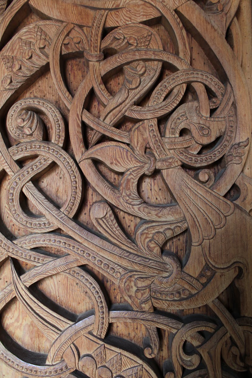 Portal Carving Detail