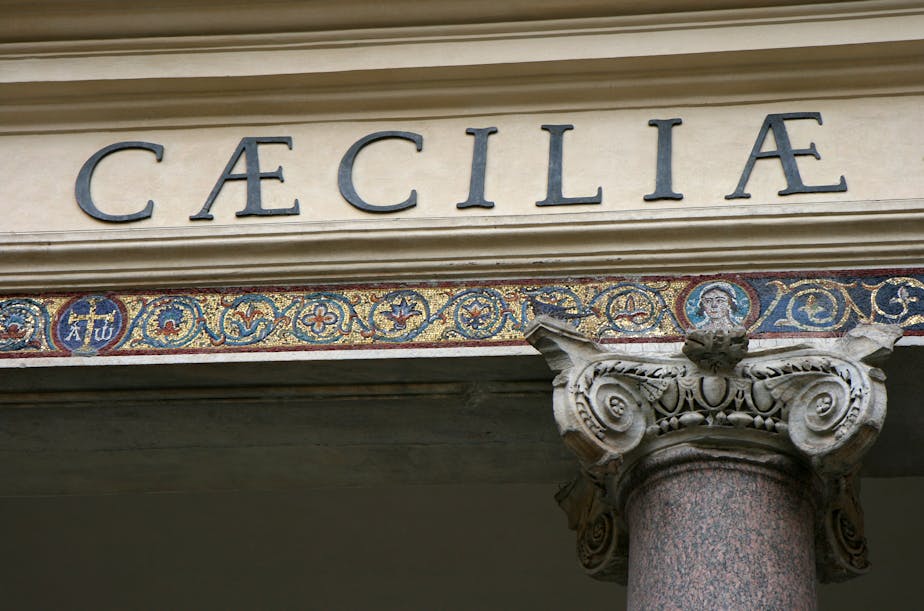 Portico Detail: Caeciliae
