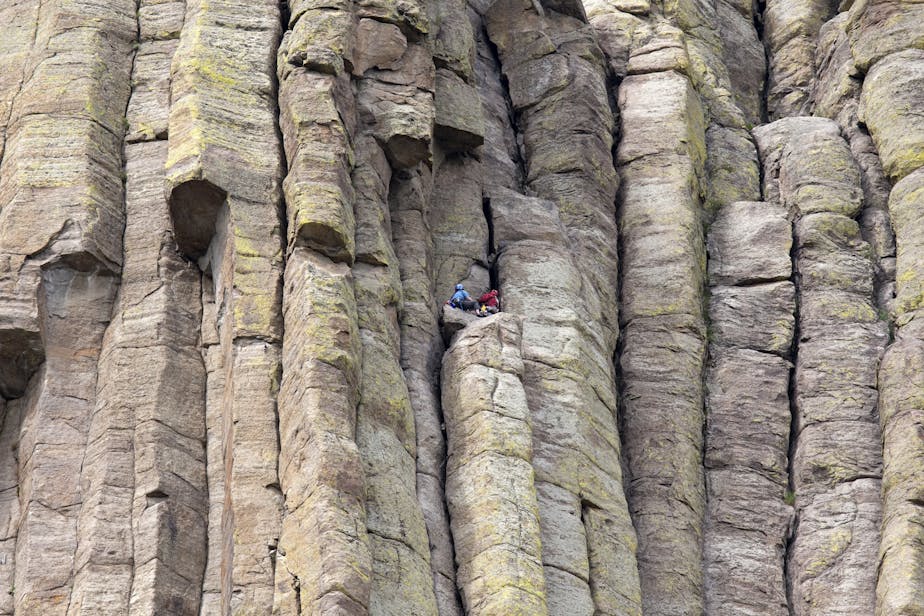 Devils Tower Climbers